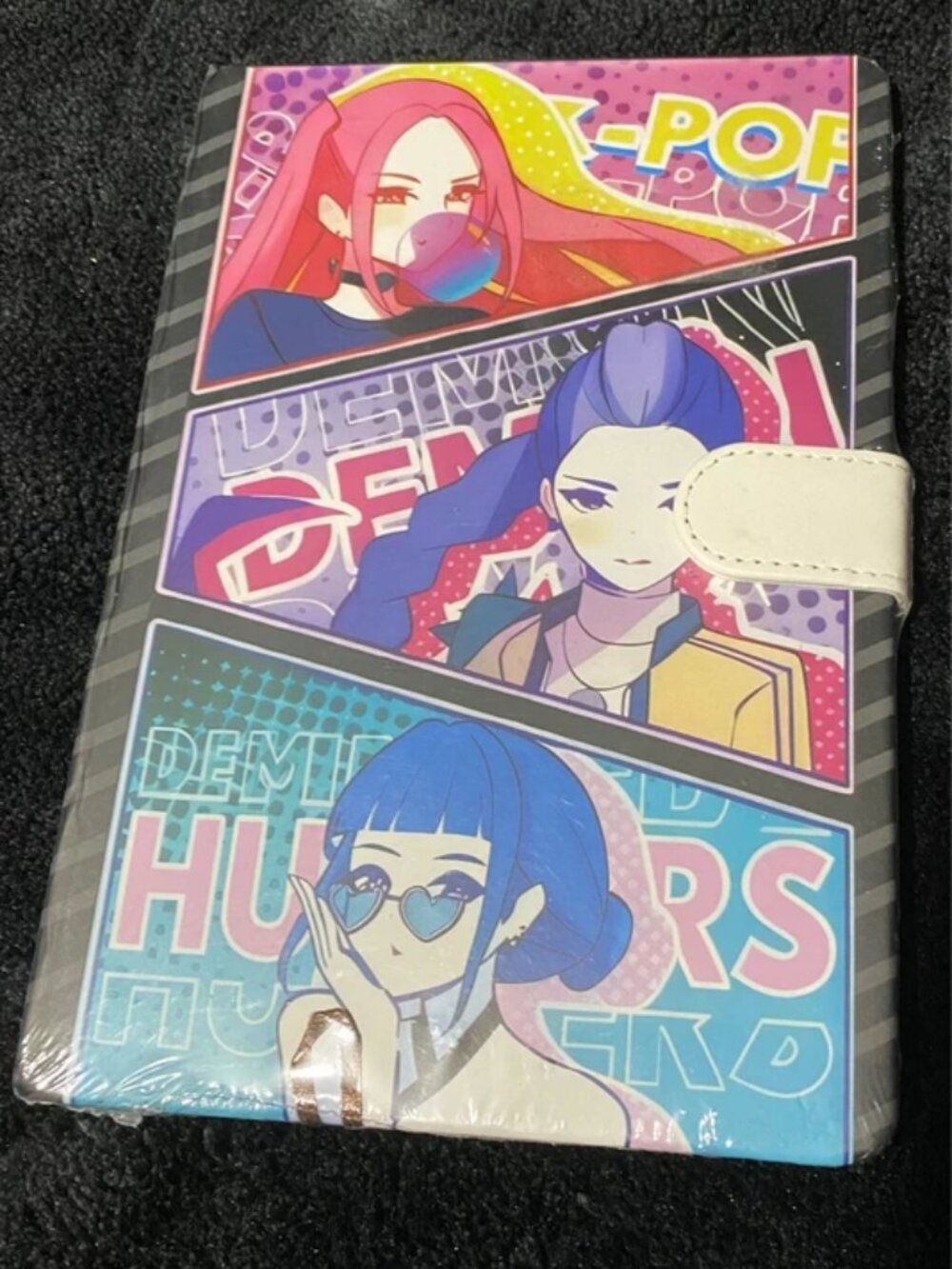 K-Pop Demon Hunters Huntr/X Magnetic Closure Journal / Diary - New Sealed